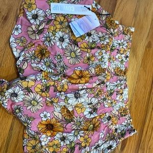 Floral summer shorts